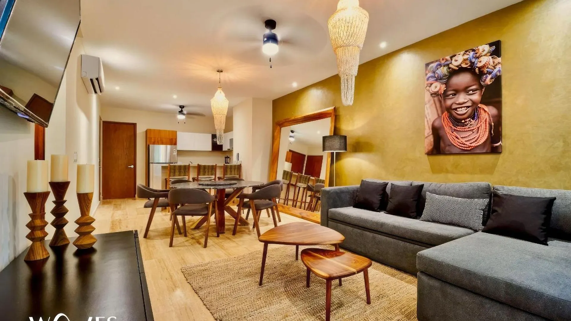 Spacious 2 Br. Jungle View Luxury Apartment W/Prime Location Tulum
